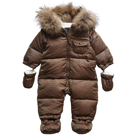 fendi for infants|fendi baby snowsuit.